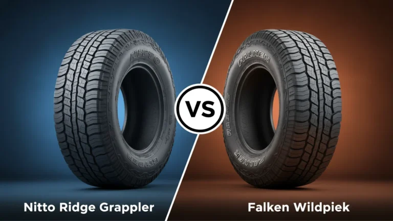 Nitto Ridge Grappler vs Falken Wildpeak side-by-side comparison