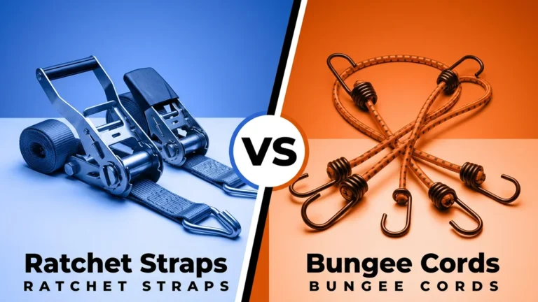 Ratchet Straps vs Bungee Cords 2026: Which Is Better? 12 Ratchet Straps vs Bungee Cords side-by-side comparison