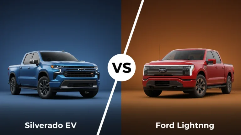 Silverado EV vs Ford Lightning (2026): Which Is Better? 92 Silverado EV vs Ford Lightning side-by-side comparison