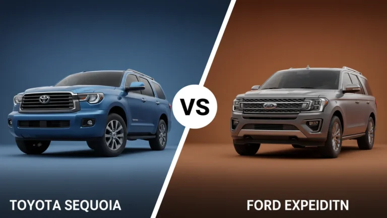 2026 Toyota Sequoia vs Ford Expedition: Full Comparison 17 Toyota Sequoia vs Ford Expedition side-by-side comparison