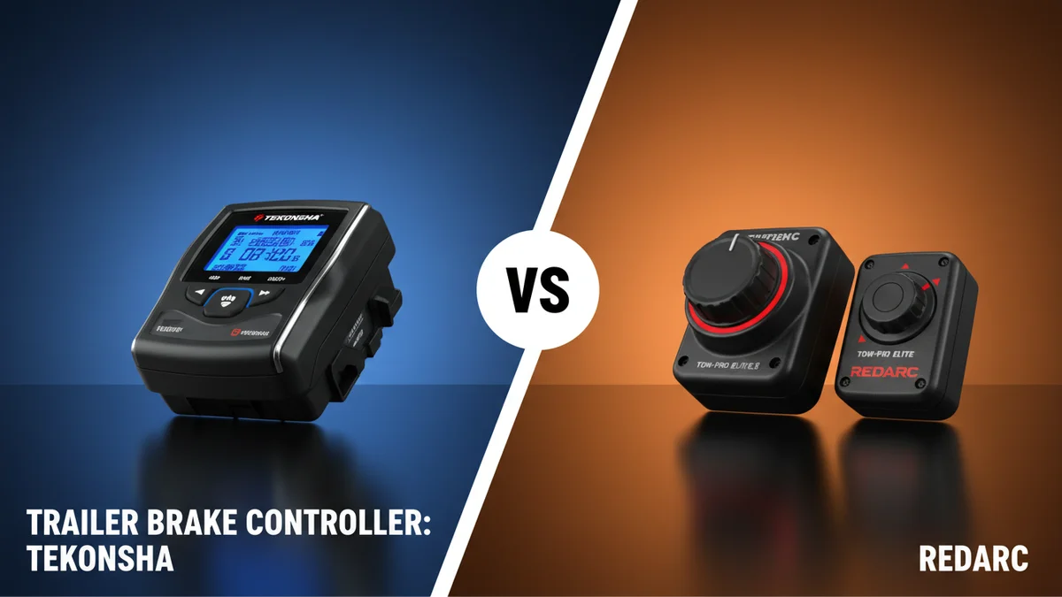 Trailer Brake Controller: Tekonsha vs Redarc 2026 - Which Is Better? 2 Trailer Brake Controller: Tekonsha vs Redarc comparison