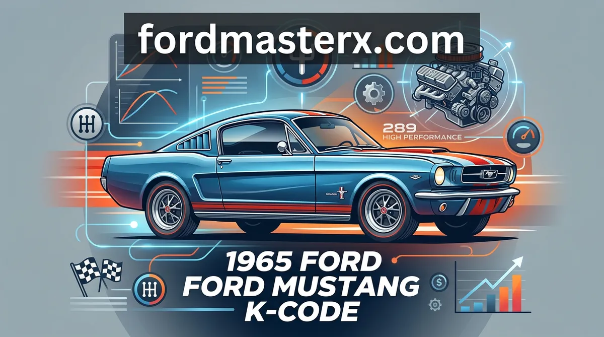 1965 ford mustang k-code