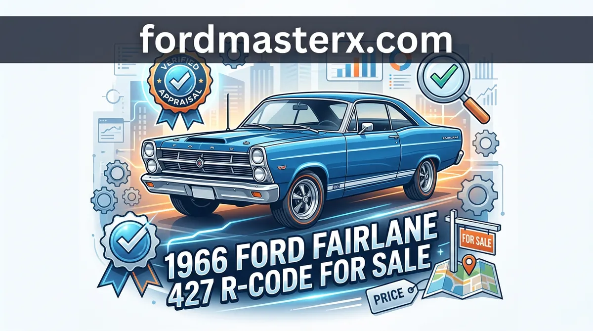1966 ford fairlane 427 r-code for sale