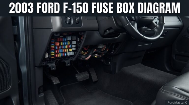 2003 ford f150 fuse box diagram reference chart from FordMasterX