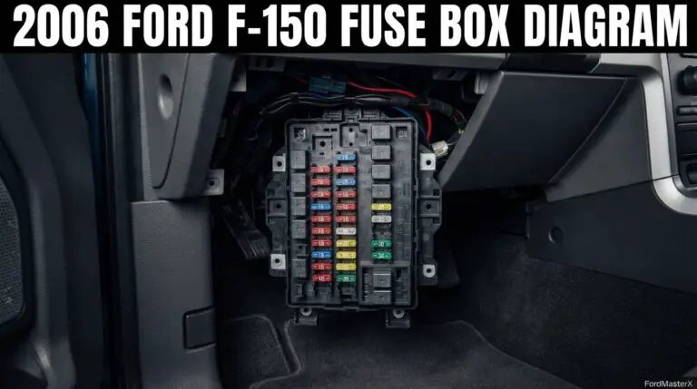2006 ford f150 fuse box diagram reference chart from FordMasterX