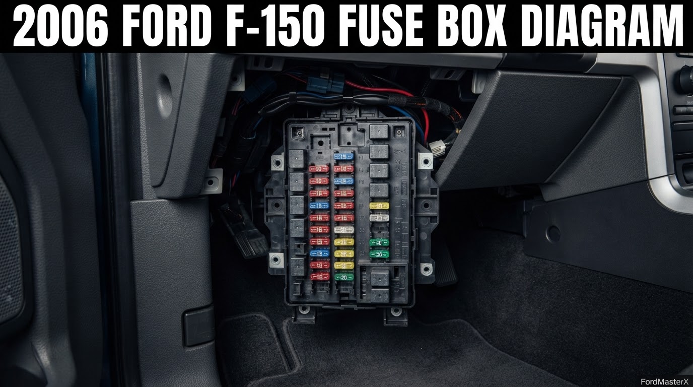2006 ford f150 fuse box diagram reference chart from FordMasterX
