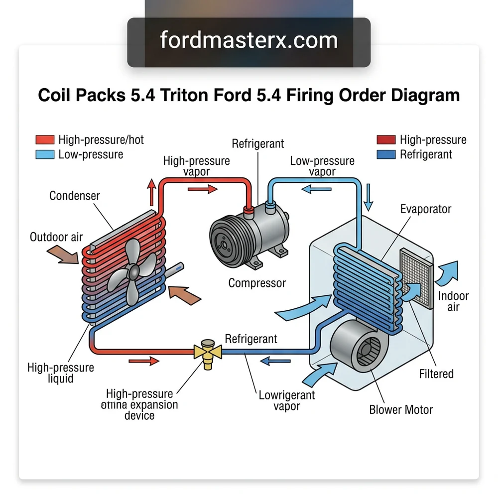 Ford 5.4 Triton Coil Packs Firing Order Diagram: 2026 Repair 2 Ford 5.4 Triton Coil Packs Firing Order Diagram: 2026 Repair
