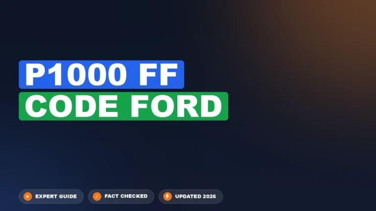 P1000-FF Code Ford: Deciphered and Cleared