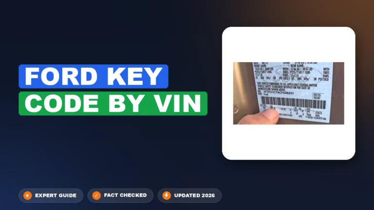 Ford Key Code by VIN: Verified Retrieval Methods 23 Ford Key Code by VIN: Verified Retrieval Methods