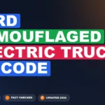 Ford camouflaged electric truck QR code Decoded 53 Ford camouflaged electric truck QR code Decoded