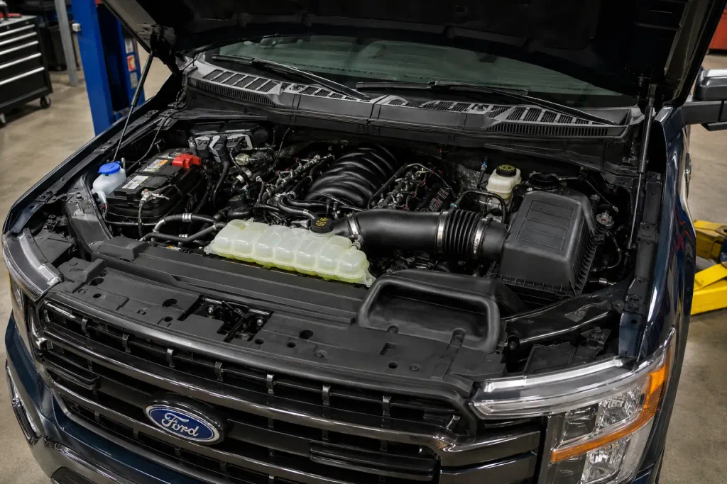 Ford 3.5 EcoBoost firing order diagram engine bay reference