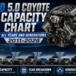 ford 5.0 coyote oil capacity chart