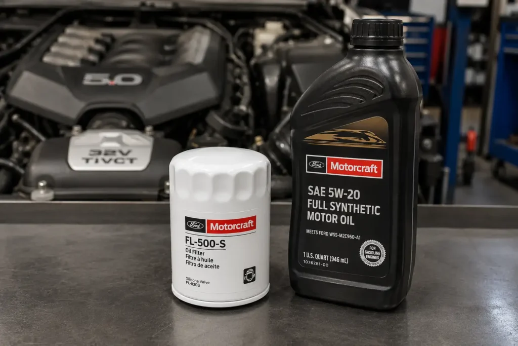 Motorcraft FL-500-S oil filter for Ford 5.0 Coyote