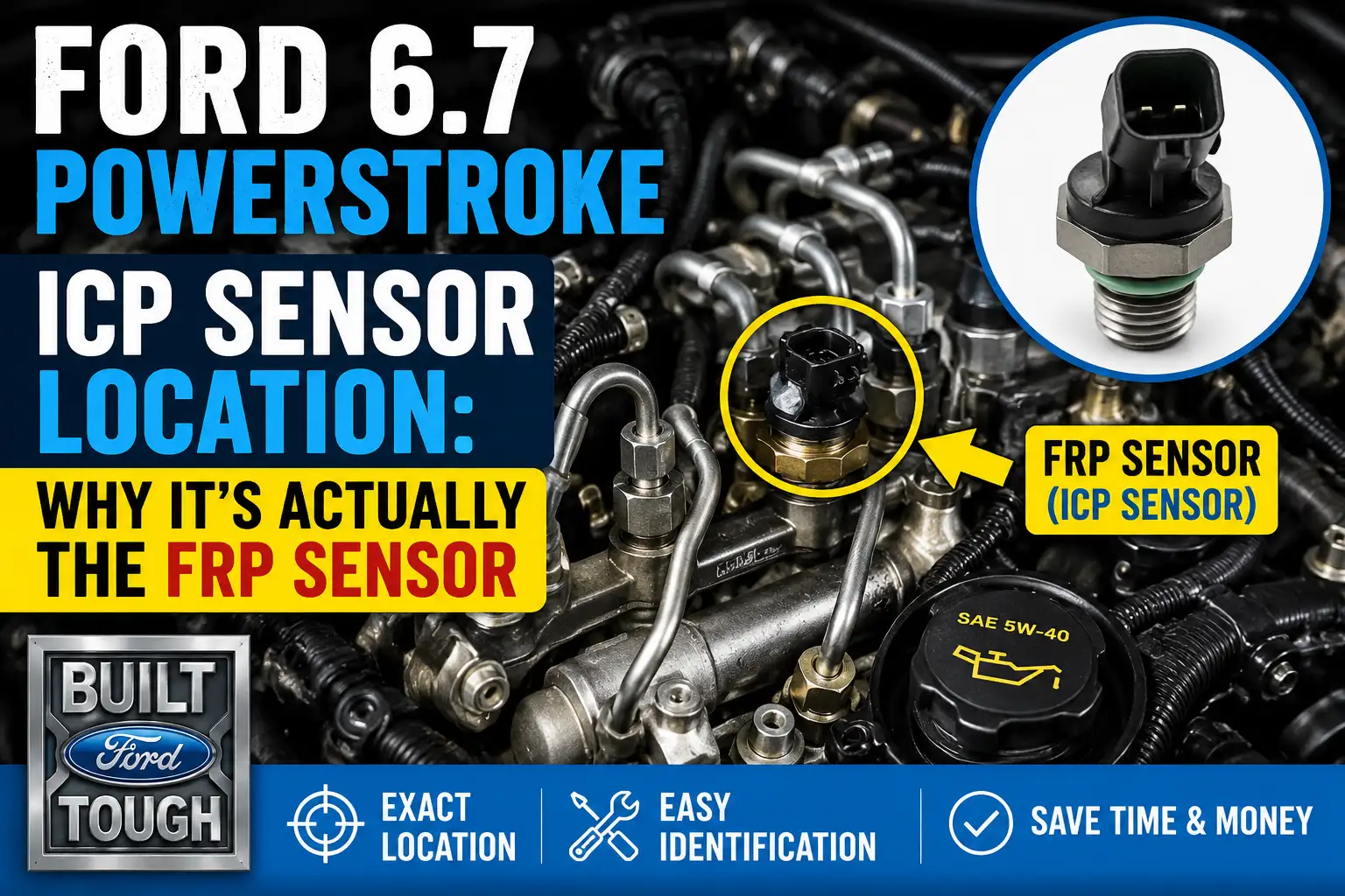 6.7 Powerstroke ICP Sensor Location: Why It's Actually the FRP Sensor