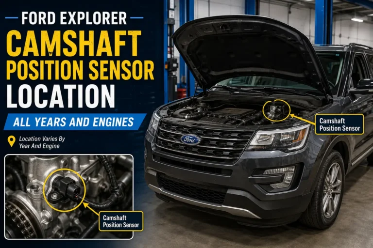 Ford Explorer Camshaft Position Sensor Location: All Years and Engines 19 Ford Explorer Camshaft Position Sensor Location: All Years and Engines