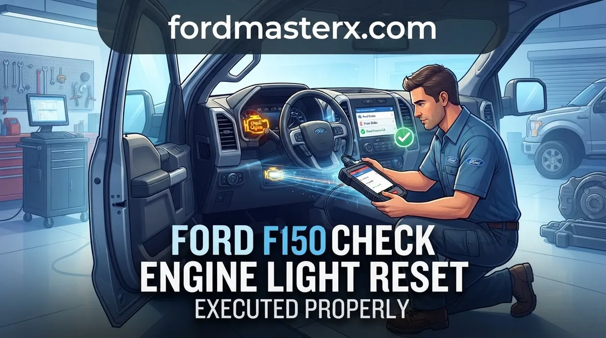 ford f150 check engine light reset