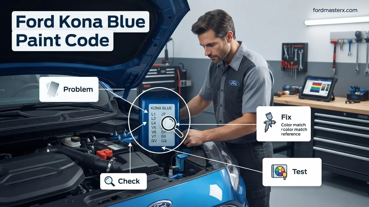 Ford Kona Blue Paint Code Ford Kona Blue Paint Code expert guide showing the main topic and key context