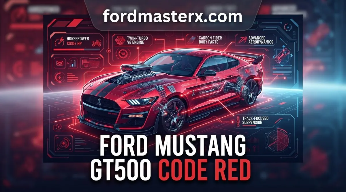 ford mustang gt500 code red