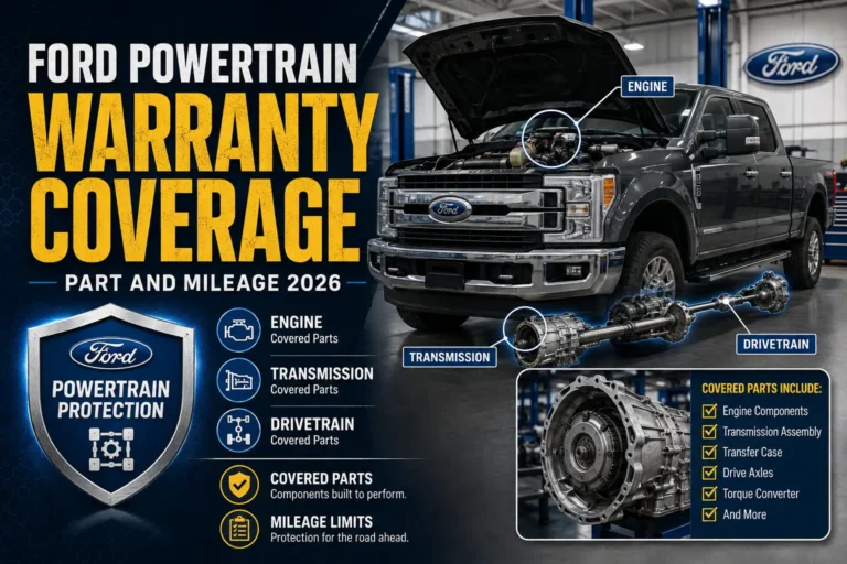 Ford Powertrain Warranty Coverage: Part and Mileage 2026