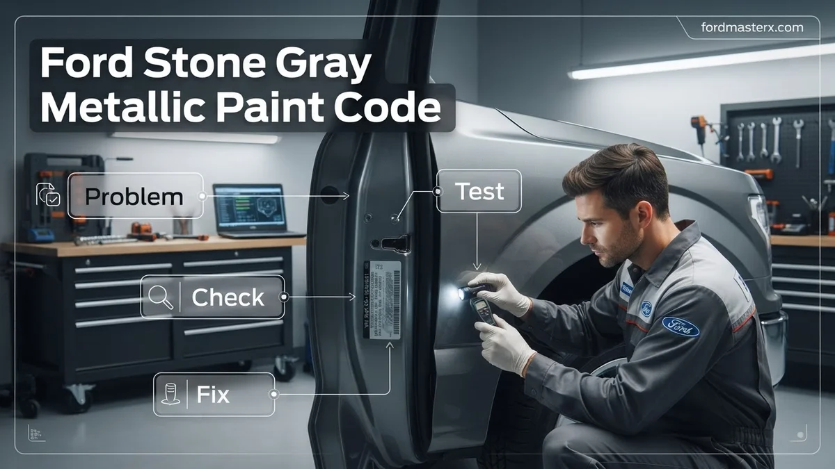 ford stone gray metallic paint code featured