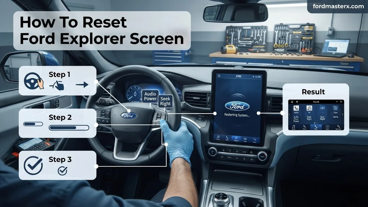 how to reset 2025 ford explorer screen featured