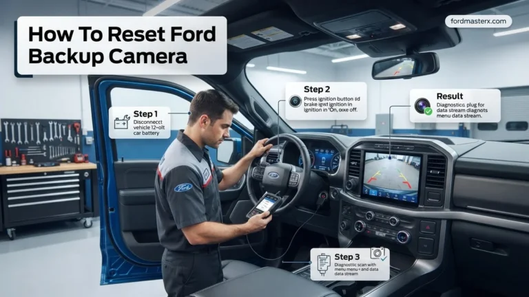 How to Reset Ford Backup Camera Expert Step-by-Step Fix 2026