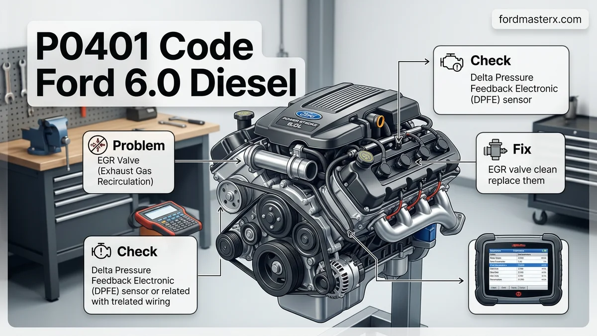 P0401 Code Ford 6.0 Diesel P0401 Code Ford 6.0 Diesel expert guide showing the main topic and key context