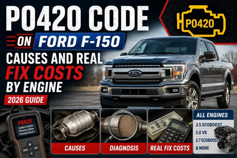 P0420 Code On Ford F-150 Causes And Real Fix Costs By Engine 2026