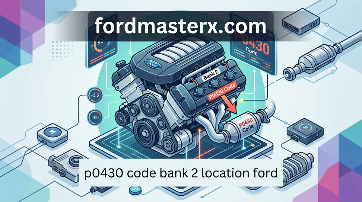 p0430 code bank 2 location ford