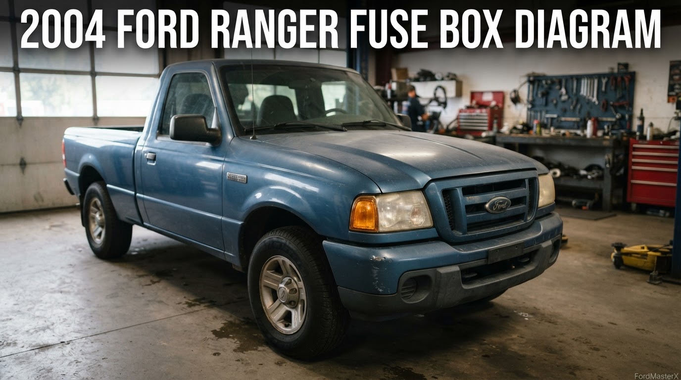 2004 ford ranger fuse box diagram reference chart from FordMasterX