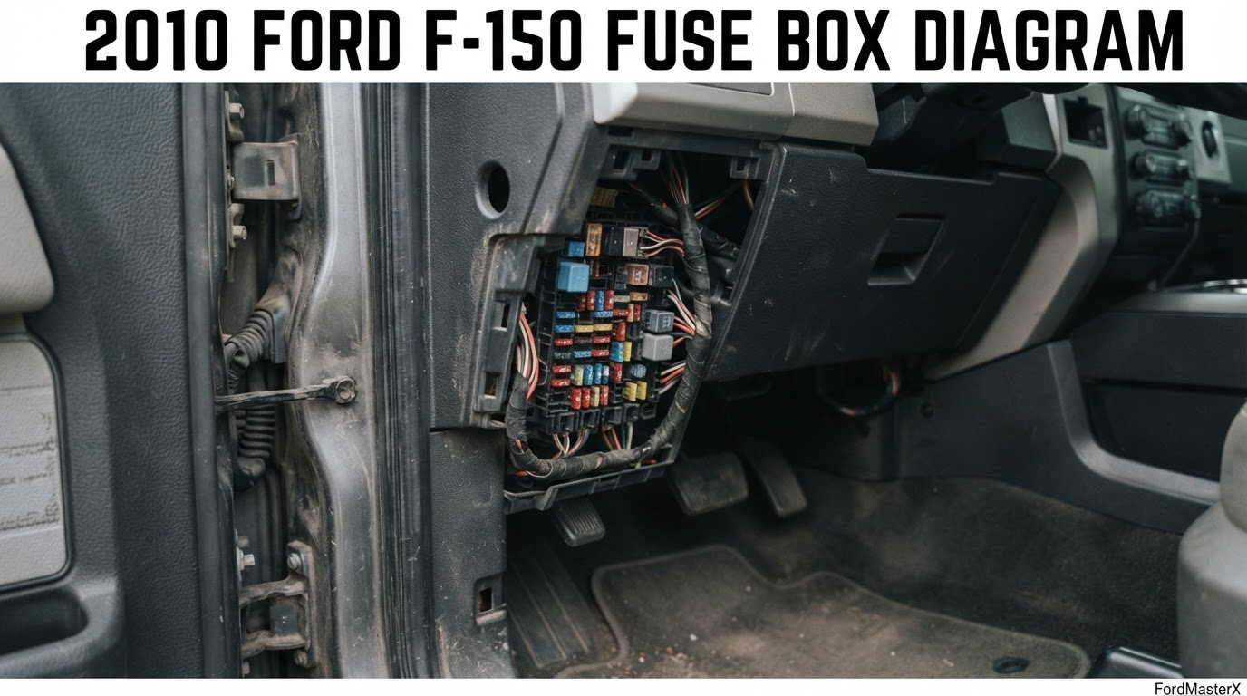 2010 ford f150 fuse box diagram reference chart from FordMasterX