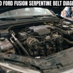 2010 Ford Fusion Serpentine Belt Diagram: Routing and Tensioner Specs by Engine 45 2010 ford fusion serpentine belt diagram reference chart from FordMasterX