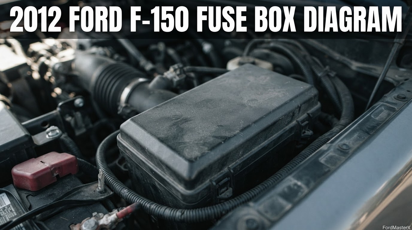 2012 ford f150 fuse box diagram reference chart from FordMasterX