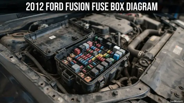 2012 ford fusion fuse box diagram reference chart from FordMasterX