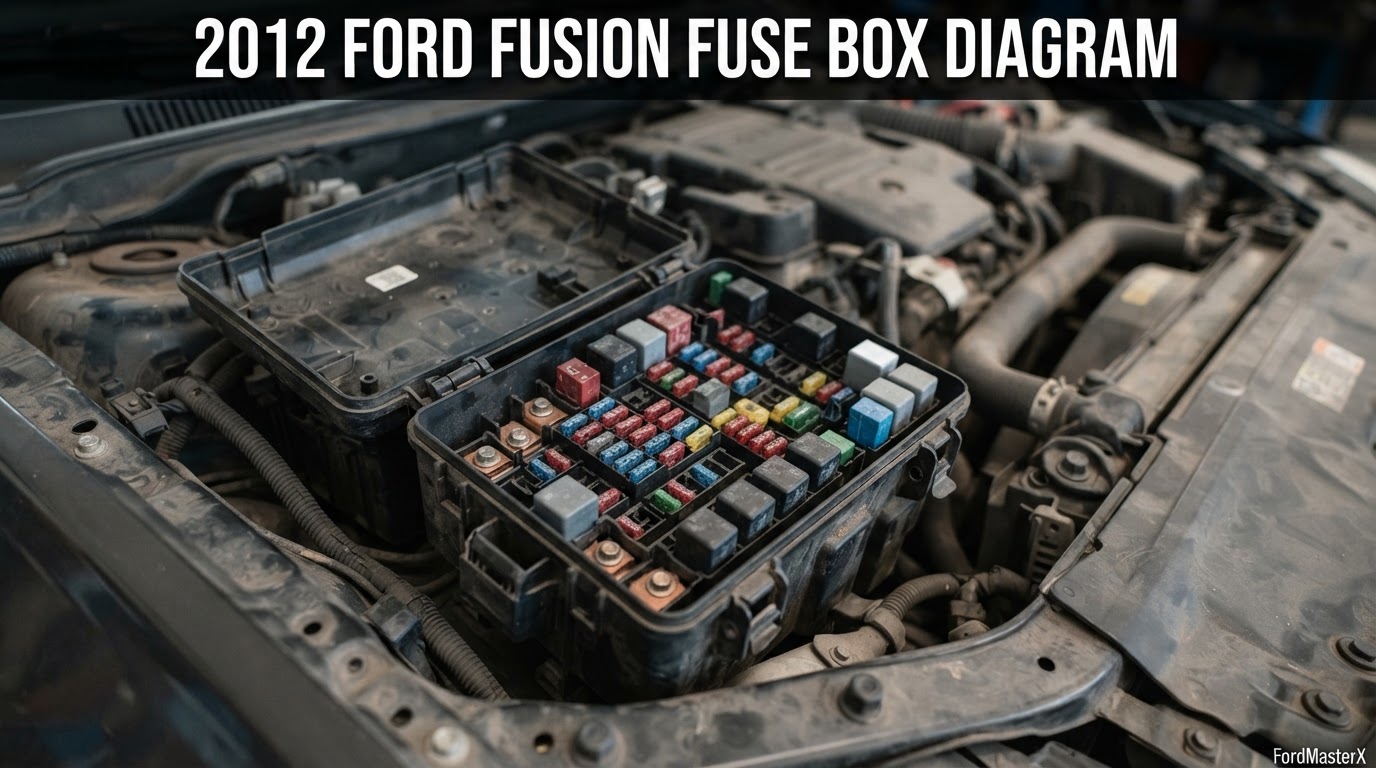 2012 ford fusion fuse box diagram reference chart from FordMasterX