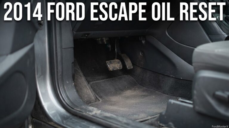 2014 ford escape oil reset reference chart from FordMasterX