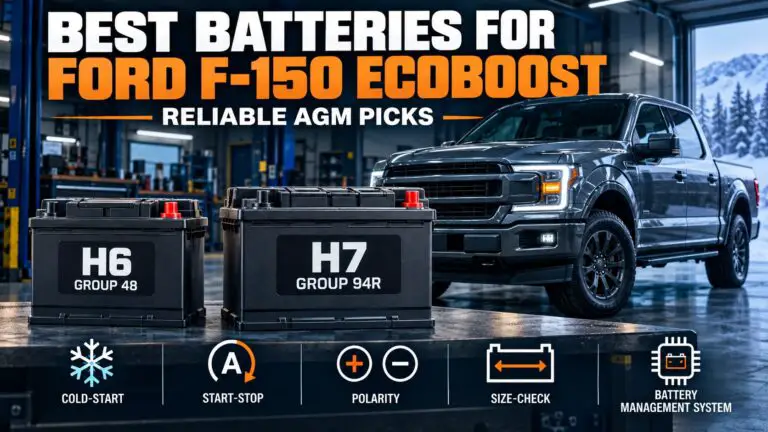 7 Best Batteries for Ford F-150 EcoBoost