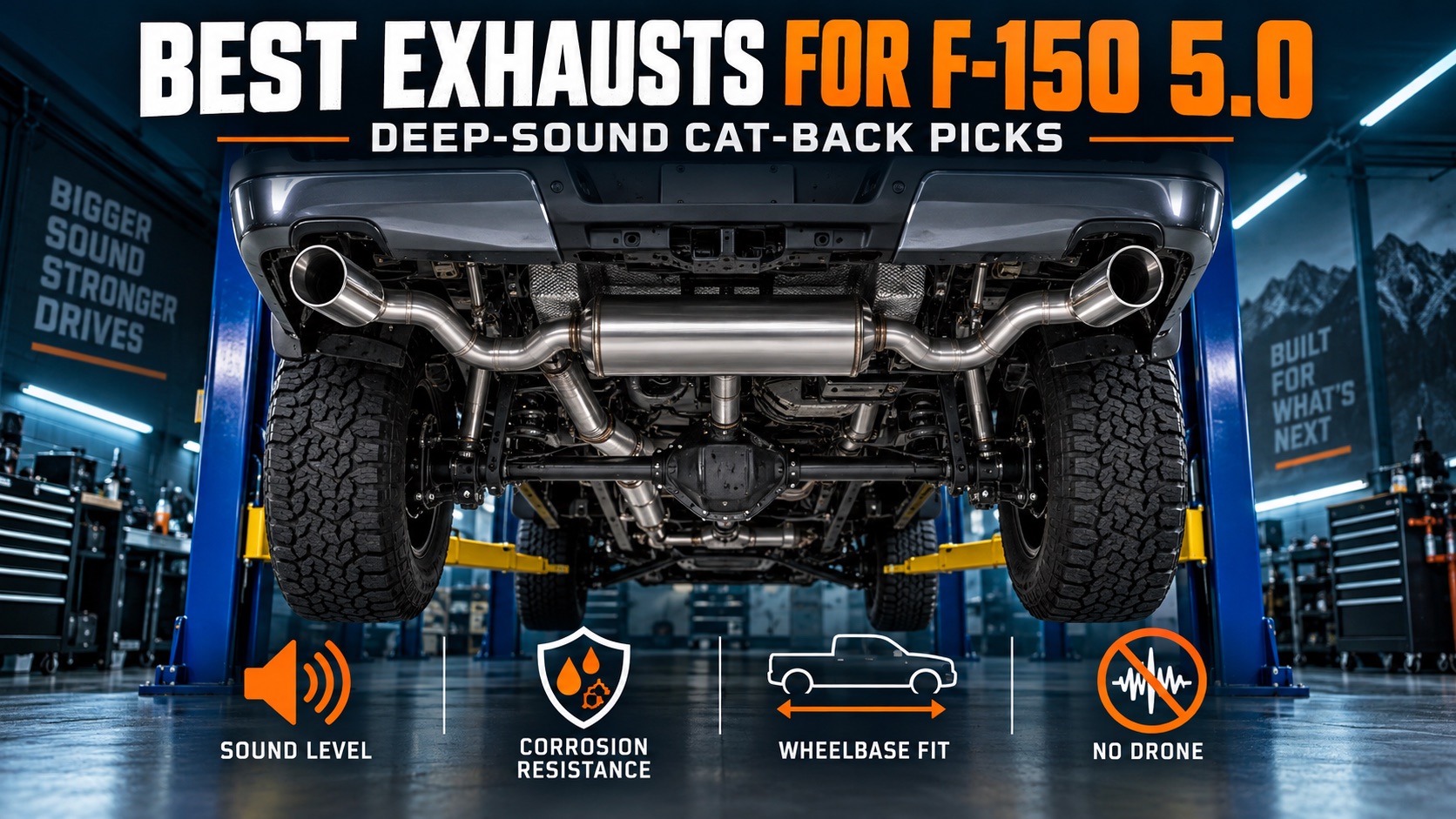 7 Best Exhausts for F-150 5.0 2026 - Deep-Sound Cat-Back Picks 1 7 Best Exhausts for F-150 5.0