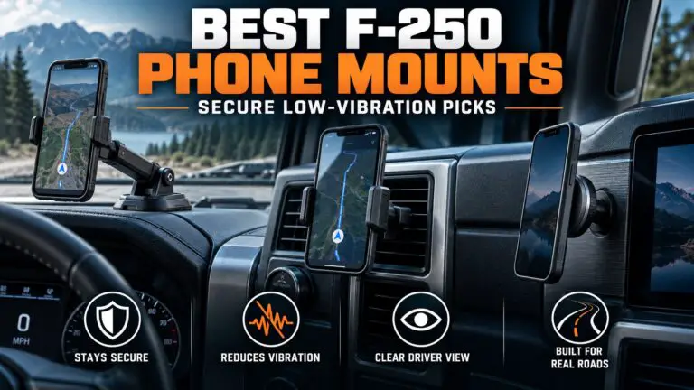 7 Best F-250 Phone Mounts