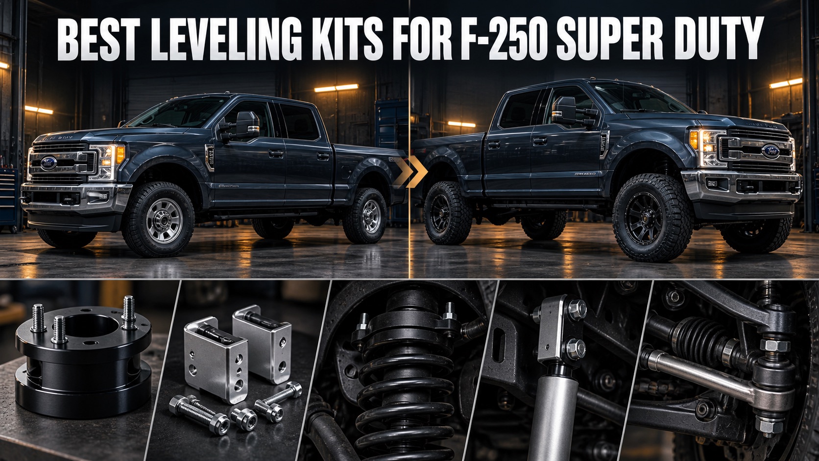 7 Best Leveling Kits for F-250 Super Duty