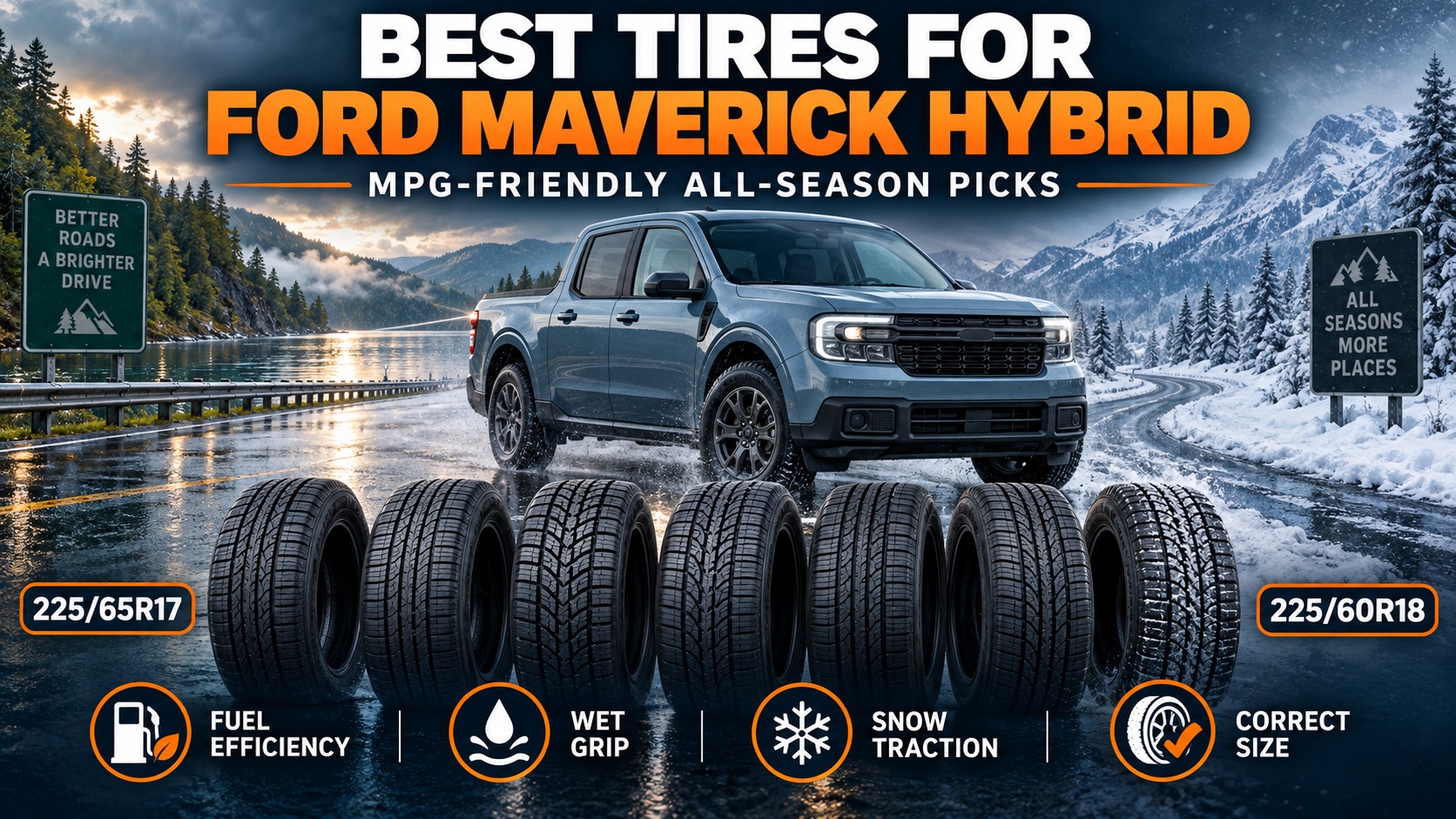 7 Best Tires for Ford Maverick Hybrid