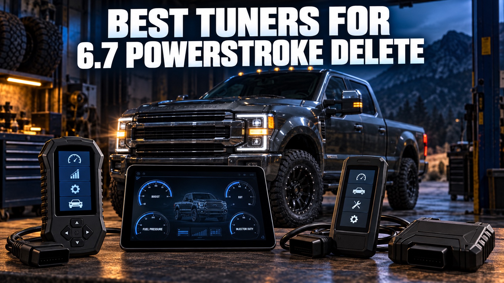 5 Best Tuners for 6.7 Powerstroke Delete 2026 - Competition Calibration Picks 1 5 Best Tuners for 6.7 Powerstroke Delete