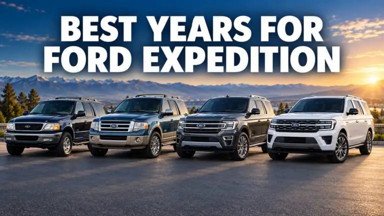 7 Best Years for Ford Expedition 2026 - Reliable Used SUV Picks 90 7 Best Years for Ford Expedition