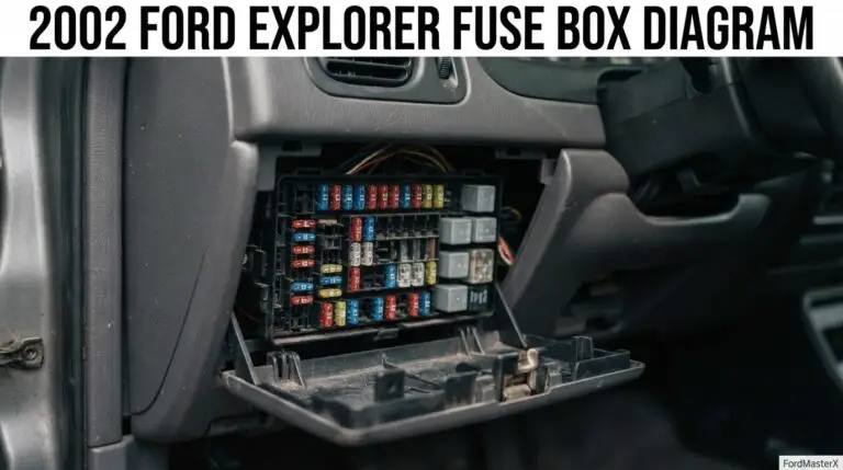 2002 ford explorer fuse box diagram reference chart from FordMasterX