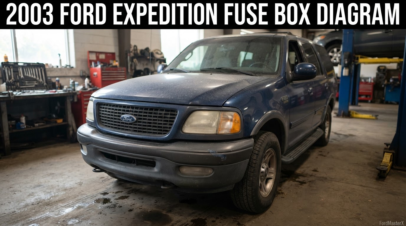 2003 ford expedition fuse box diagram reference chart from FordMasterX