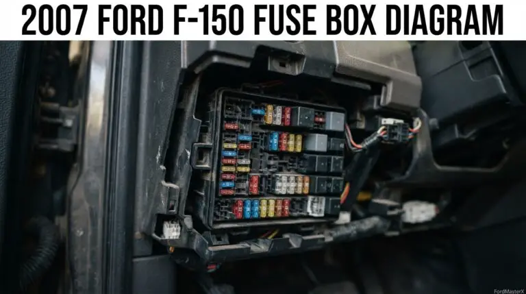 2007 Ford F-150 Fuse Box Diagram: Every Fuse and Amp Rating 17 2007 ford f150 fuse box diagram reference chart from FordMasterX