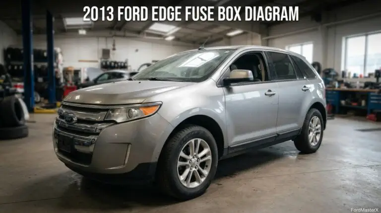 2013 ford edge fuse box diagram reference chart from FordMasterX