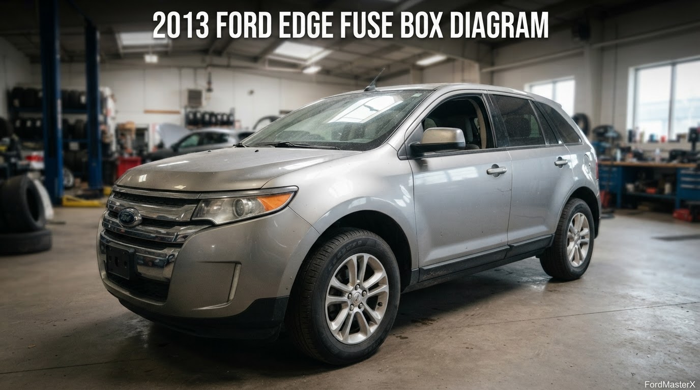 2013 ford edge fuse box diagram reference chart from FordMasterX