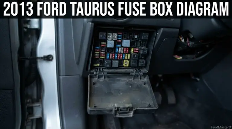 2013 Ford Taurus Fuse Box Diagram: Every Fuse and Amp Rating 5 2013 ford taurus fuse box diagram reference chart from FordMasterX