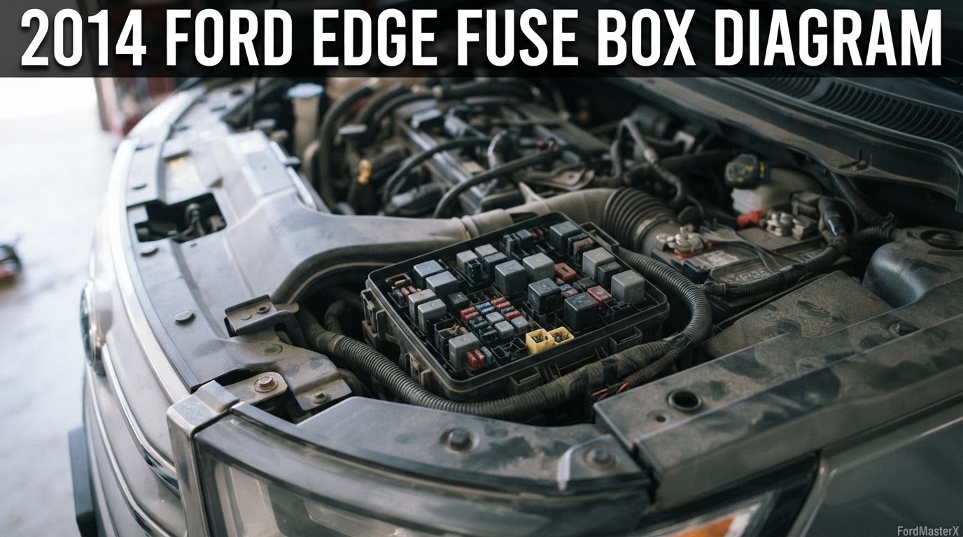 2014 ford edge fuse box diagram reference chart from FordMasterX